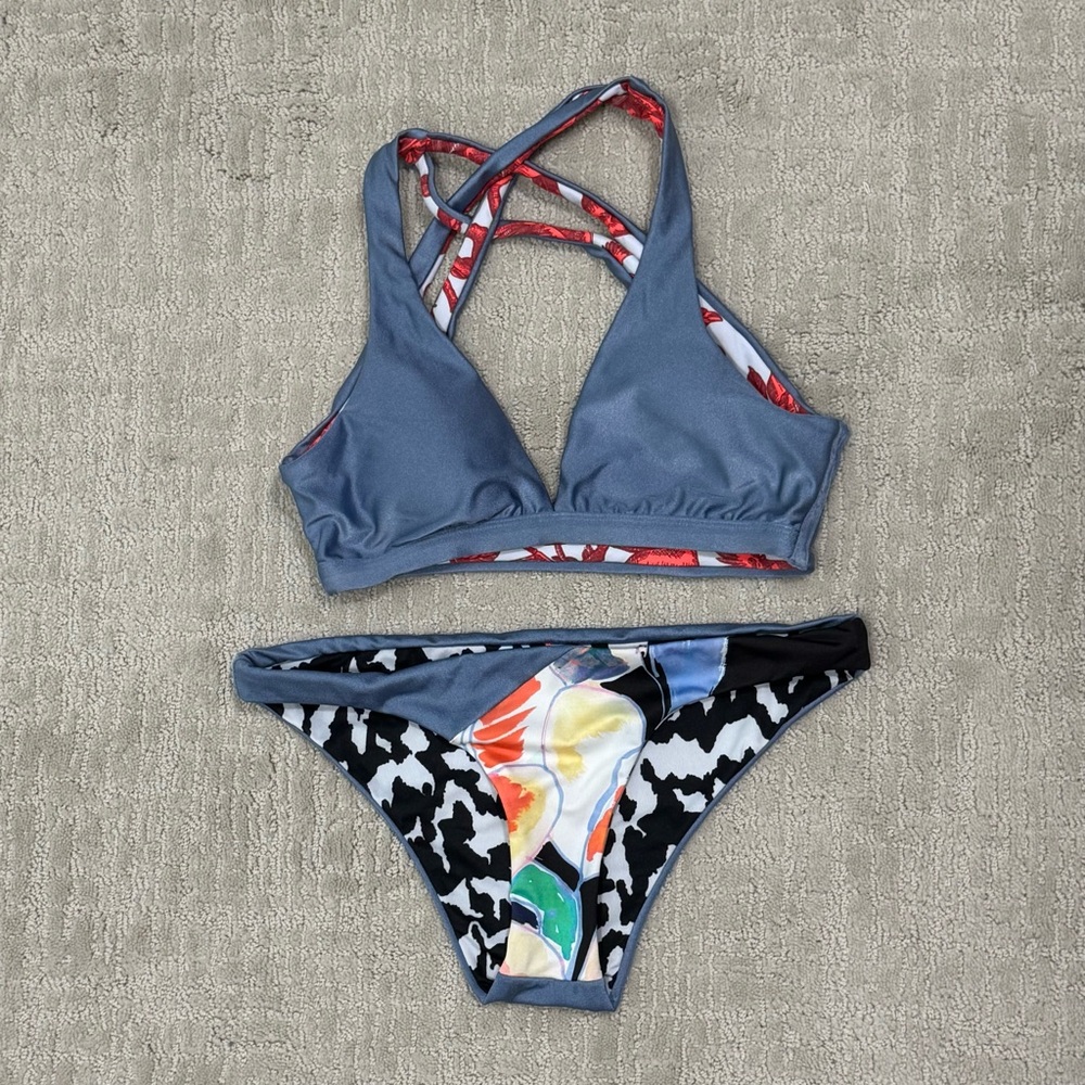 Maaji Silvery Blue Bikini - NWOT!